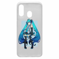 Чехол для Samsung A40 Miku art - PrintSalon