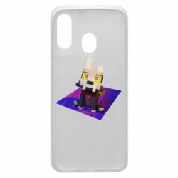 Чехол для Samsung A40 Minecraft King - PrintSalon