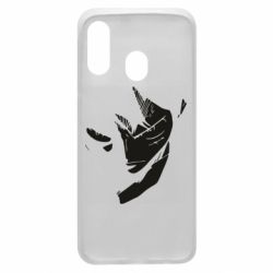 Чехол для Samsung A40 Monkey Dee Luffy - PrintSalon