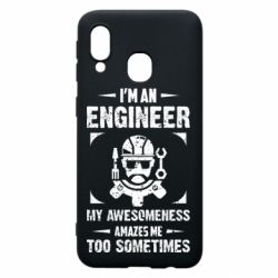 Чехол для Samsung A40 My awesomeness amazes me too sometimes - PrintSalon