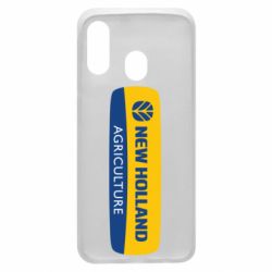 Чехол для Samsung A40 New holland emblem - PrintSalon