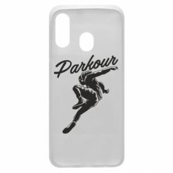 Чохол для Samsung A40 Parkour and jump - PrintSalon