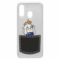 Чехол для Samsung A40 Pocket Paimon - PrintSalon