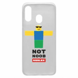Чехол для Samsung A40 Roblox Not Noob - PrintSalon