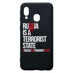 Чехол для Samsung A40 Russia is a terrorist - PrintSalon