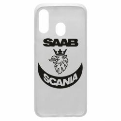 Чехол для Samsung A40 Scania SAAB logo - PrintSalon