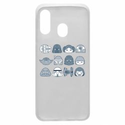 Чехол для Samsung A40 Star wars icons - PrintSalon