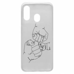 Чехол для Samsung A40 Strong family - PrintSalon