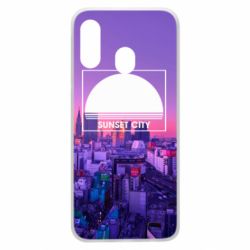 Чохол для Samsung A40 Sunset city - PrintSalon