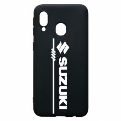 Чехол для Samsung A40 Suzuki katana logo - PrintSalon