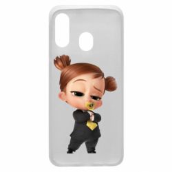 Чехол для Samsung A40 The Boss Baby 2 Girl - PrintSalon