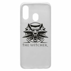 Чехол для Samsung A40 The witcher wolf - PrintSalon