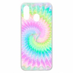 Чохол для Samsung A40 Tie dye spiral - PrintSalon