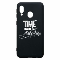 Чехол для Samsung A40 Time to adventure - PrintSalon