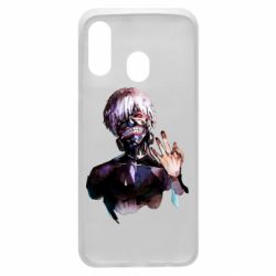 Чехол для Samsung A40 Tokio Ghoul Kaneki - PrintSalon