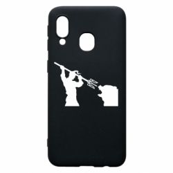 Чехол для Samsung A40 Тризубом по морде - PrintSalon
