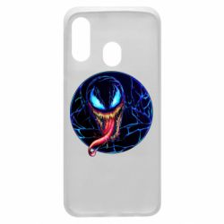 Чохол для Samsung A40 Venom black and blue style - PrintSalon