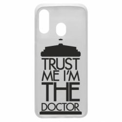 Чехол для Samsung A40 Верь мне я доктор Тардис - PrintSalon