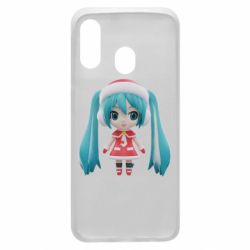 Чохол для Samsung A40 Winter Hatsune Miku