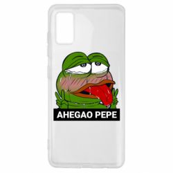 Чехол для Samsung A41 Аhegao PePe - PrintSalon