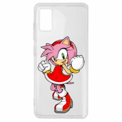 Чохол для Samsung A41 Amy Rose with smile - PrintSalon