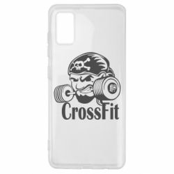 Чехол для Samsung A41 Angry CrossFit - PrintSalon
