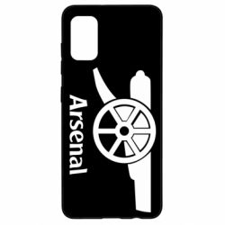 Чехол для Samsung A41 Arsenal simple logo - PrintSalon