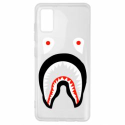 Чехол для Samsung A41 Bape shark logo - PrintSalon