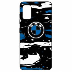 Чехол для Samsung A41 BMW logo and art background - PrintSalon