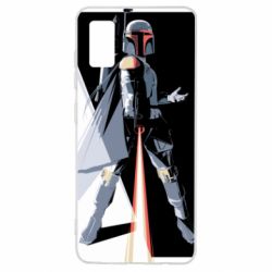 Чехол для Samsung A41 Boba Fett art