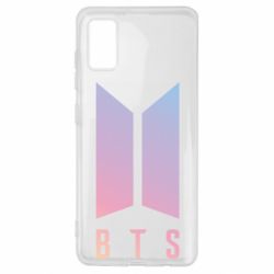 Чехол для Samsung A41 BTS gradient logo - PrintSalon