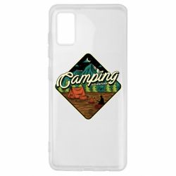 Чехол для Samsung A41 Camping and forest - PrintSalon