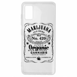 Чохол для Samsung A41 Cannabis label - PrintSalon