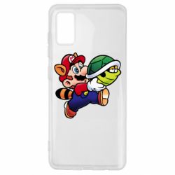 Чехол для Samsung A41 Cute Mario with turtle - PrintSalon