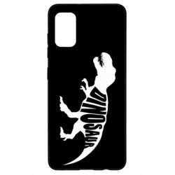 Чохол для Samsung A41 Dinosaur text - PrintSalon