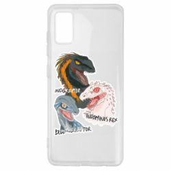 Чехол для Samsung A41 Динозавры. Мир Юрского периода-PrintSalon Чехол для Samsung A41 Динозавры. Мир Юрского периода