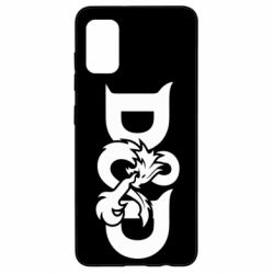 Чехол для Samsung A41 Dungeons s Dragons logo - PrintSalon