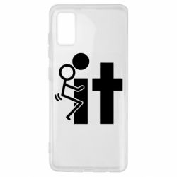 Чехол для Samsung A41 F*ck with IT - PrintSalon