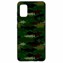 Чохол для Samsung A41 Fisherman Camouflage - PrintSalon