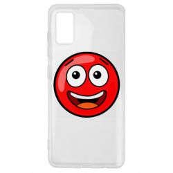 Чехол для Samsung A41 Funny Red Ball - PrintSalon