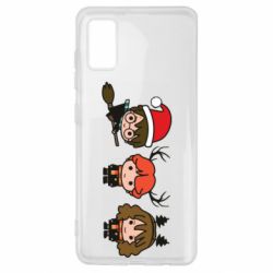 Чохол для Samsung A41 Гаррі Поттер та друзі новорічні - PrintSalon