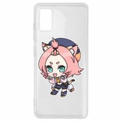 Чехол для Samsung A41 Genshin Impact chibi Diona - PrintSalon