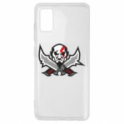 Чехол для Samsung A41 God of war Kratos vector - PrintSalon