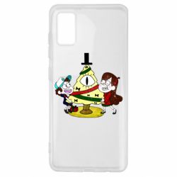 Чехол для Samsung A41 Gravity falls: happy new year