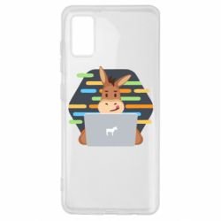 Чехол для Samsung A41 Horse hacker - PrintSalon