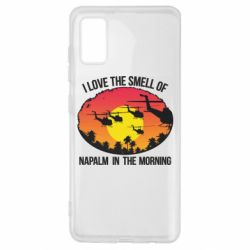Чехол для Samsung A41 I love the smell napalm, in the morning - PrintSalon