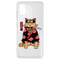 Чехол для Samsung A41 Japanese Akatsuki cat - PrintSalon
