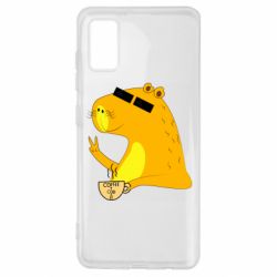 Чехол для Samsung A41 Капибара Программист - PrintSalon