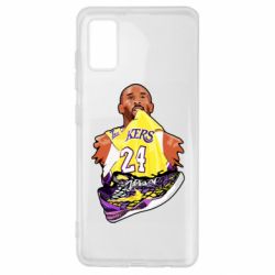 Чехол для Samsung A41 Kobe Bryant and sneakers - PrintSalon