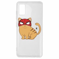 Чехол для Samsung A41 Кот паук - PrintSalon